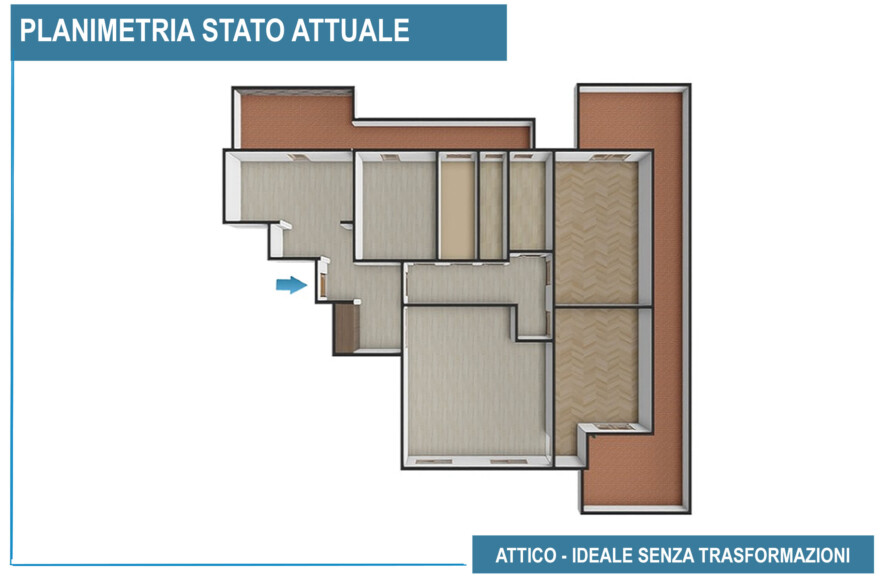 planimetria d'insieme via Agnosine 64  Roma