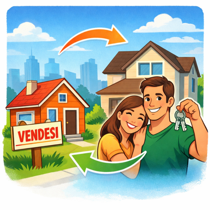 Vendere per riacquistare casa: il metodo corretto