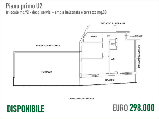 appartamento terrazzatissimo cantiere Boccea